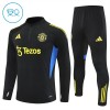 Manchester United Barn Trainings Sweatshirt Quarter-Zip 2025-26